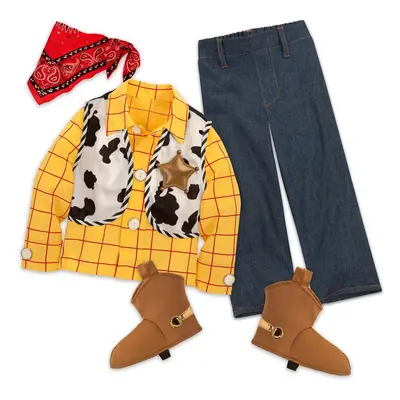 Disney Store Official Boys Dress Up Costumes for Play Woody from Toy Story - Premium Costumes fo