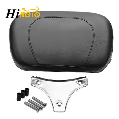 Motorcycle Sissy Bar Backrest Cushion Pad For Harley Touring Street Electra Glide Road King Fat 