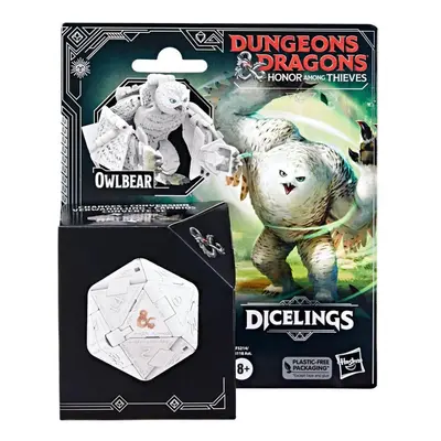 DUNGEONS & DRAGONS Honor Among Thieves D&D Dicelings White Owlbear Col