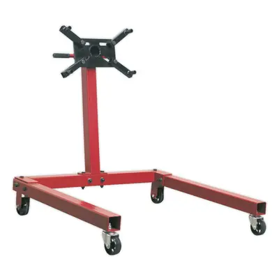 Engine Support Stand - Adjustable Mounting Arms - 550kg Weight Limit - Castors