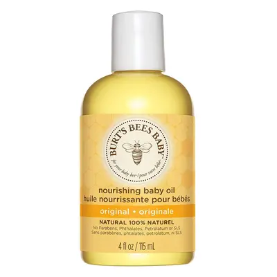 Burt's Bees Baby 100% Natural Nourishing Baby Oil Baby Skin Care - 115ml Bottle