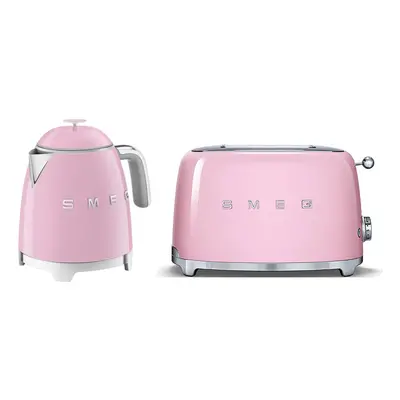 Smeg 50's Style Retro Range Breakfast Set, 0.8L 1400W Mini Kettle and Multi-Functional Control 2