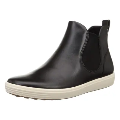 EccO Womens Soft Plain Toe chelsea Boot Black