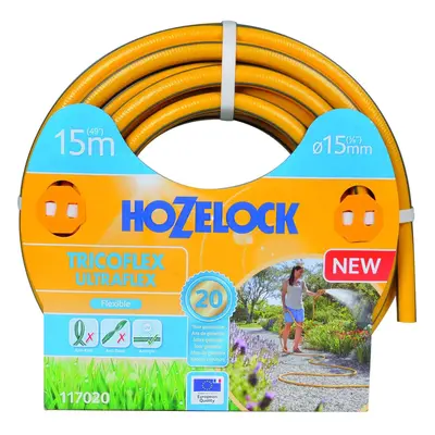 Hozelock Tricoflex garden hose Ultraflex, yellow