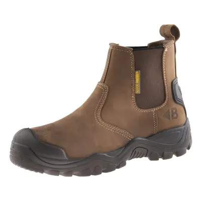 Buckler Boots BSH006BR Safety Dealer Boot Brown UK / EU