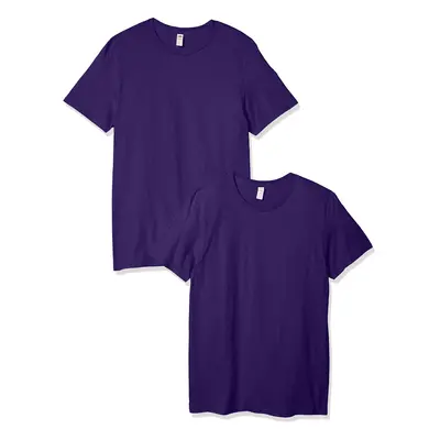 Fruit of the Loom Men's Crew T-Shirt (2 Pack) Purple XX-Large