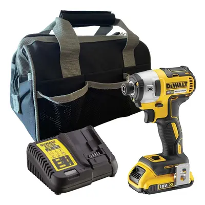 Dewalt DCF887D1 18V XR G2 Brushless Speed Impact Driver - x 2.0ah + Bag