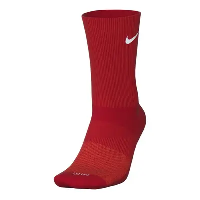 Nike Pack Sports Dri-Fit Moisture Wicking Athletic Crew Socks Red Ye