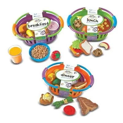 Learning Resources New Sprouts Breakfast, Lunch and Dinner Baskets