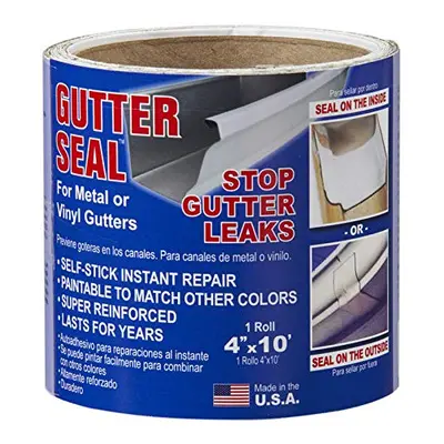 Gutter Seal GSL410 4" x 10' Roll, Plain