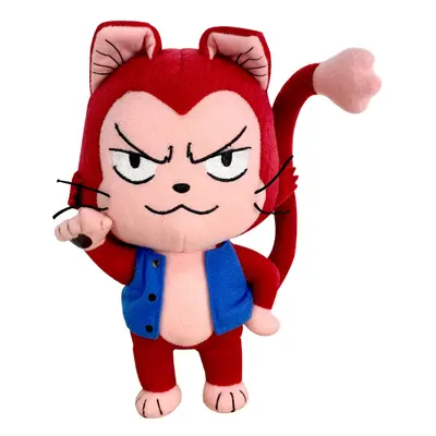 Great Eastern Entertainment GE-52935 Fairy Tail Lector Exceed Red Cat Plush 8"" Multicolor