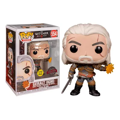 Funko Pop! Games: The Witcher 3: Wild Hunt - Geralt Glow in The Dark G