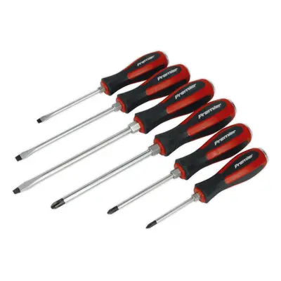 6 PACK Hammer Through Screwdriver Set - Hardened Steel Hammer Strike Chisel Caps