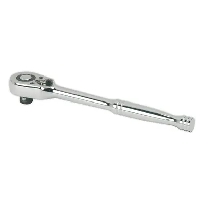 48-Tooth Pear-Head Ratchet Wrench - 1/2 Inch Sq Drive - Flip Reverse Mechanism