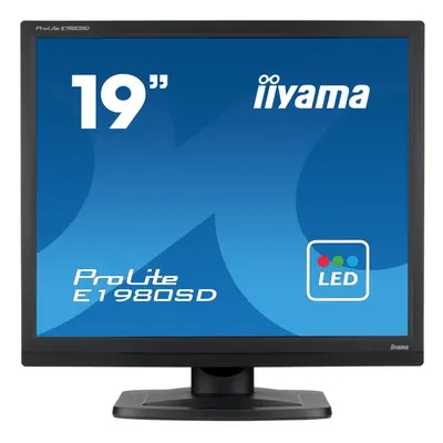 Iiyama Prolite E1980sd 19" Tn+film Black Computer Monitor