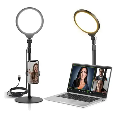 Basic 7" Desktop Phone Selfie Light Kit for Video Conference Lighting