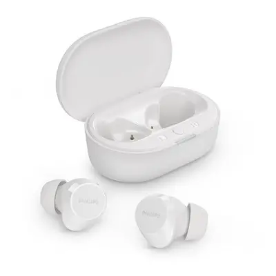 PHILIPS TAT1209WT True Wireless In Ear Bluetooth Headphones - Small Buds, Great Value, Natural S