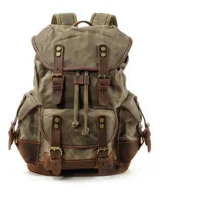 Men WOMEN Vintage Casual Canvas Rucksack Backpack Travel School Bag