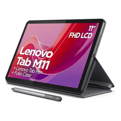 Lenovo Tab M11 Android Tablet | Inch Full HD 1200p | GB | Lenovo Tab Pen + Folio Case | WiFi | G