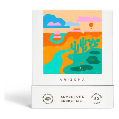 Arizona Adventure Bucket List: Scratch-Off Cards for Outdoor Activities Tourist Attractions and 