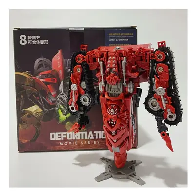 (H6001-8A With Box) H6001-8A Transformation Toys KO Studio Series SS Devastator Cool Action Figu