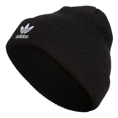 adidas Originals Women's Trefoil Beanie. Black/White 3. One Size