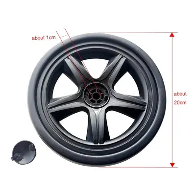 (20cm back) Universal Stroller Wheels For Baby Trolley Including Tyre Different Size Front And B