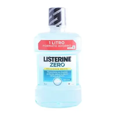 Listerine Zero Alcohol Mouthwash Soft Mint 1000ml