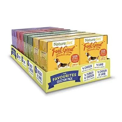 NATUREDIET Feel Good Selection Pack Complete Wet Food, 390g (Pack of 16)