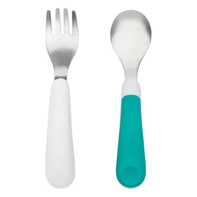 OXO Tot Fork & Spoon Set- Teal , Piece Set