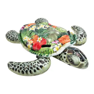 Intex Multicolored Vinyl Inflatable Sea Turtle Ride-On Pool Float Pack of