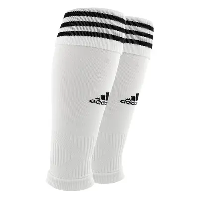 adidas Unisex Alphaskin Soccer (2-pack) Calf Sleeve Sock Team White/B