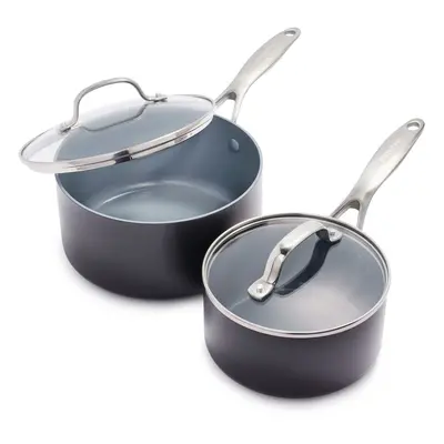 GreenPan Valencia Pro Hard Anodized Healthy Ceramic Nonstick 2QT and