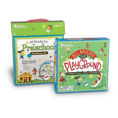 Learning Resources All Ready for Preschool Readiness Kit Activities Set Ages 3+ Kindergartner Pr