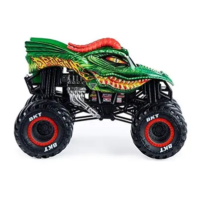 Monster Jam, Official Dragon Monster Truck, Die-Cast Vehicle, 1:24 Scale