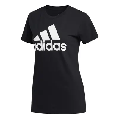 adidas Women's Badge of Sport Tee Core Black/White Medium