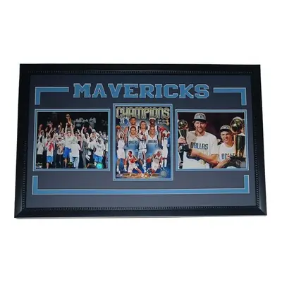 Encore Brandz Dallas - Basketball champs 18x30 Deluxe Frame