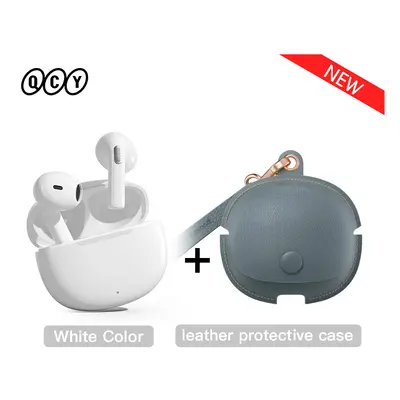 (T20 White Type 3) QCY T20 TWS Wireless Earphones Bluetooth 5.3 Earbuds 68ms Low Latency