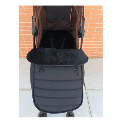 (black) MomTan Baby Stroller Pram Warm Footmuff Cotton Envelope Sleepsacks For Yoyaplus and Univ