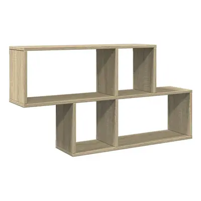 (sonoma oak) vidaXL Wall Shelf Floating Shelf Wall Storage Shelf Wall Rack Engineered Wood