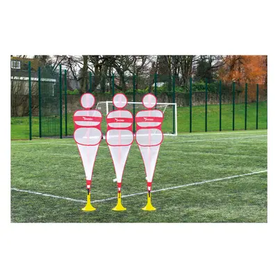 3 PACK Pop-Up Football Mannequin Set - NO POLE OR BASE - Fold Away Defender