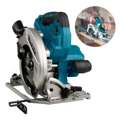 Makita DHS782Z Twin 18v / 36v 190mm Brushless Circular Saw Inc Guide Rail Base