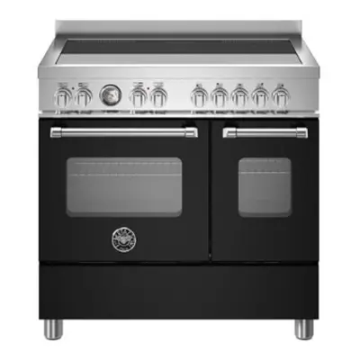 Bertazzoni Master Series Dual Fuel Range Cooker - Black - A Rated