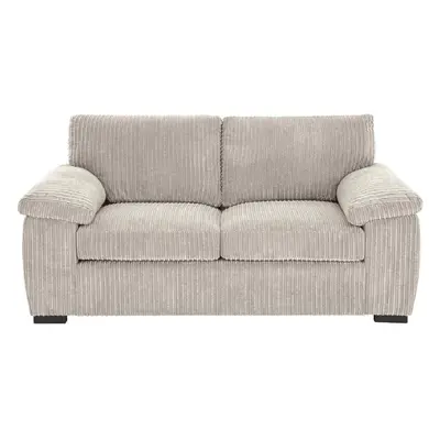 (2 Seater , Cream) Jumbo Cord Amalfi Sofa in Soft Cord Fabric