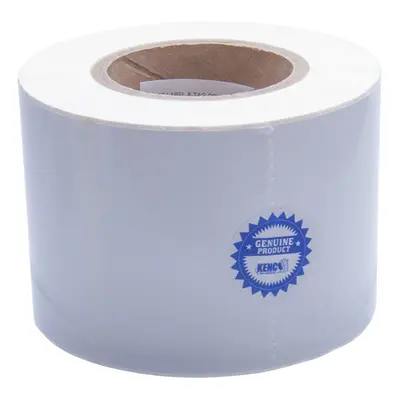 Kenco Premium Inkjet X Rectangle High Gloss Paper Roll-Fed Inkjet Labels. Compatible with Primer