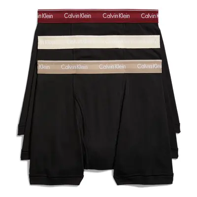 Calvin Klein Men's Underwear Cotton Classics 3-Pack Boxer Brief Black