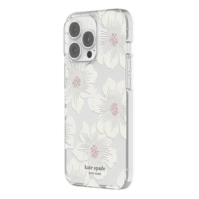 kate spade new york Protective Hardshell Case for iPhone Pro - Hollyhock Floral Clear