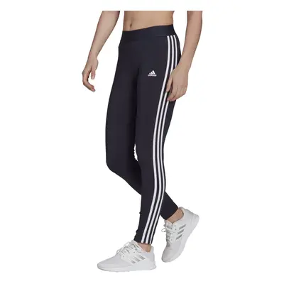 adidas Women's Loungewear Essentials 3-Stripes Leggings Ink/White X