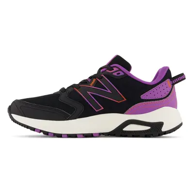 New Balance Women's V7 Trail Running Shoe Black/Purple 7.5