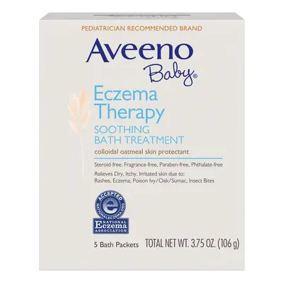 Aveeno Soothing Baby Bath Treatment, Single Use Packets - ea